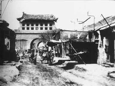 老北京城的外城城门