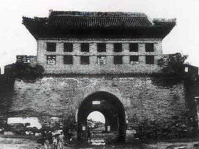 老北京城的外城城门