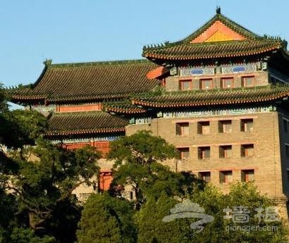北京现存最大的城垣角楼