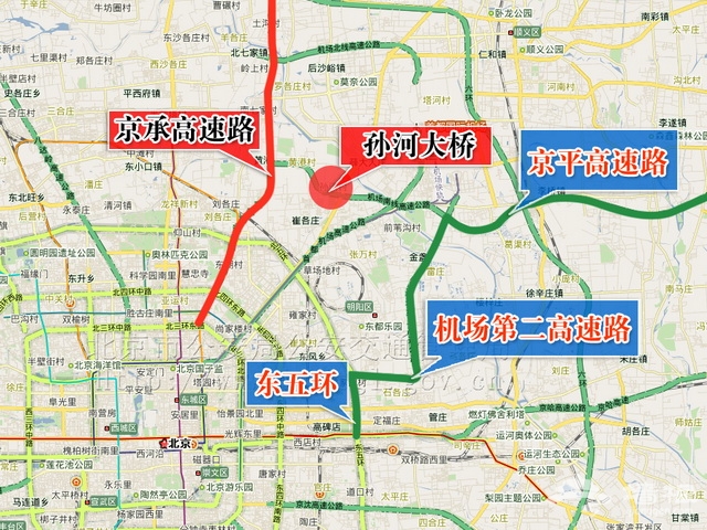 北京车展期间部分道路采取交通管理措施[墙根网]