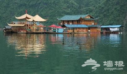 酉阳酉水河畔后溪镇