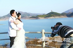 平谷金海湖成为京津冀婚纱摄影定点外景地