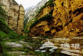清凉的大峡谷—龙门涧