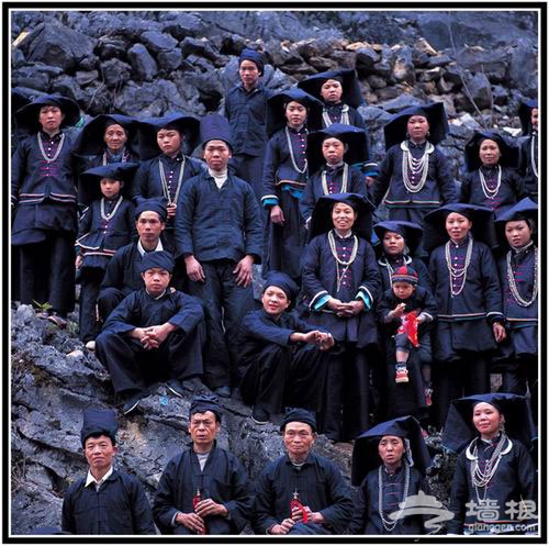以黑为尊的黑衣壮族