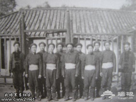 清朝晚期的新式军队