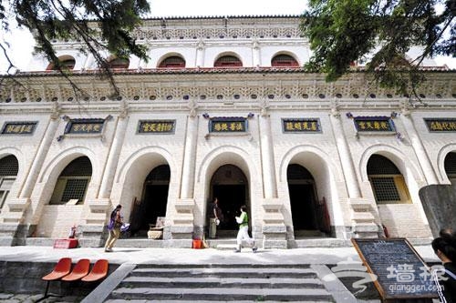 五台山风景区显通寺砖结构建筑无量殿 新华社发 孟晨光 摄