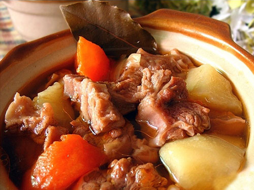 冬季驱寒食疗方 牛肉为料做佳肴