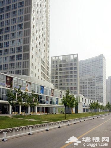 城市间的新旅行 北京写字楼边的风景