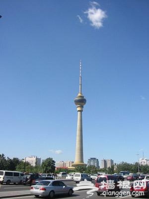 中央电视塔 360度俯瞰北京城(图)