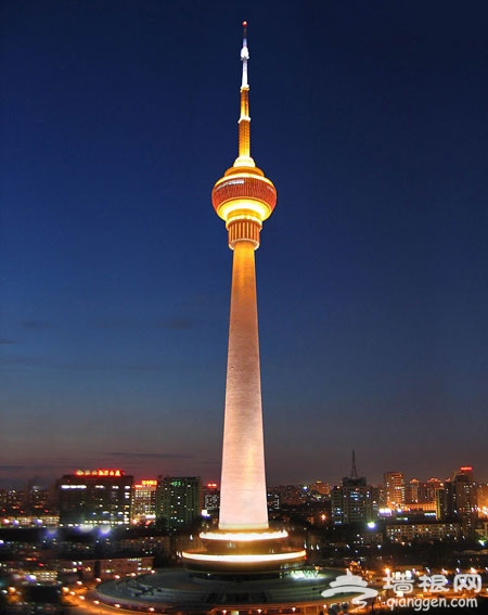 中央电视塔 360度俯瞰北京城(图)