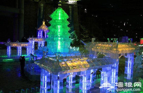 京郊冰雪节 银装素裹闹新春(图)