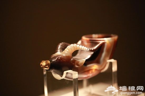 陕博兽首玛瑙杯 陕博兽首玛瑙杯