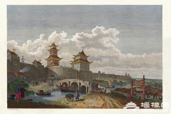 西洋版画中的老北京[墙根网]