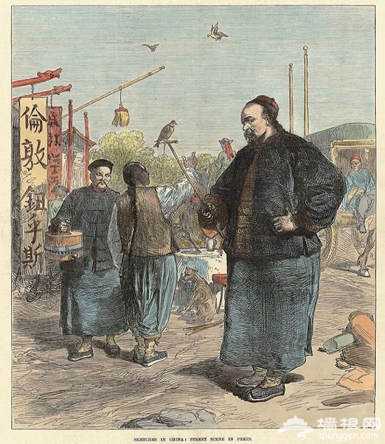 西洋版画中的老北京[墙根网]