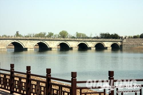 北京晓月湖开始蓄水 “卢沟晓月”美景重现