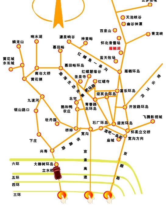 湖光山色亲水好地 怀柔雁西湖旅游攻略[墙根网]
