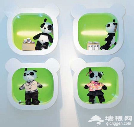憨态可掬熊猫城 80后的Panda town