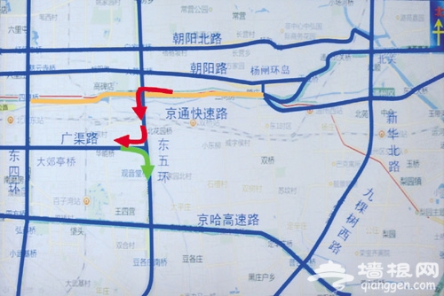 京通快速下周二设公交道[墙根网]