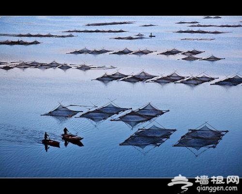 金海湖(图片：新浪博主 网际飞侠)