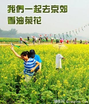 我们一起到长沟看油菜花