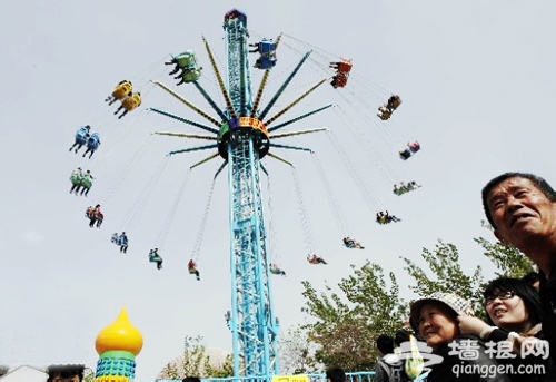京郊三种凌波&ldquo;飞&rdquo;步 空中避暑透心凉