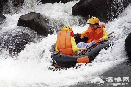 永定河峡谷漂流　胜似三峡的万米长漂