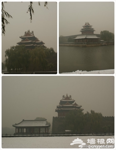 故宫初雪(图片:) 故宫初雪(图片:)