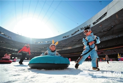 鸟巢又迎冰雪季