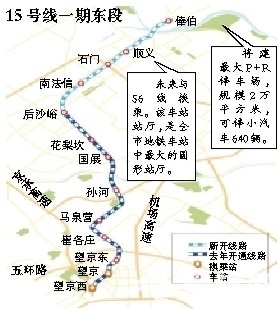 北京三条地铁新线今日14时开通[墙根网]