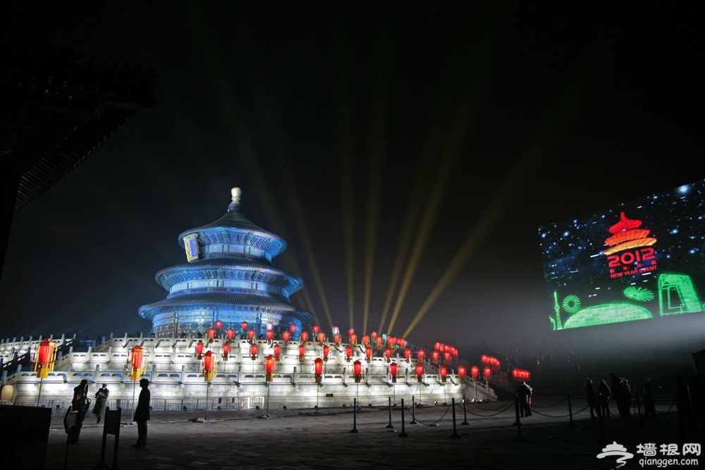2012北京新年倒计时(组图)[墙根网]