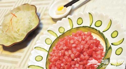 牛吃 摸鱼儿大宋食供 吃点大宋情调[墙根网]