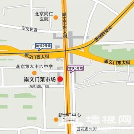 崇文门菜市场：菜篮子里的城南旧事[墙根网]
