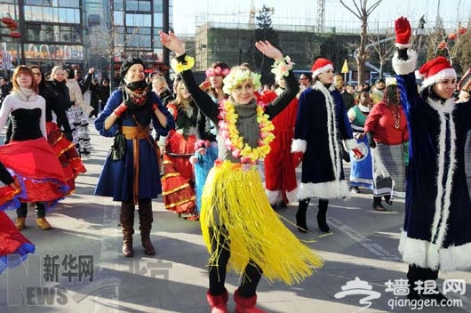 元宵节北京平谷区举办欢乐节 弘扬民俗文化[墙根网]