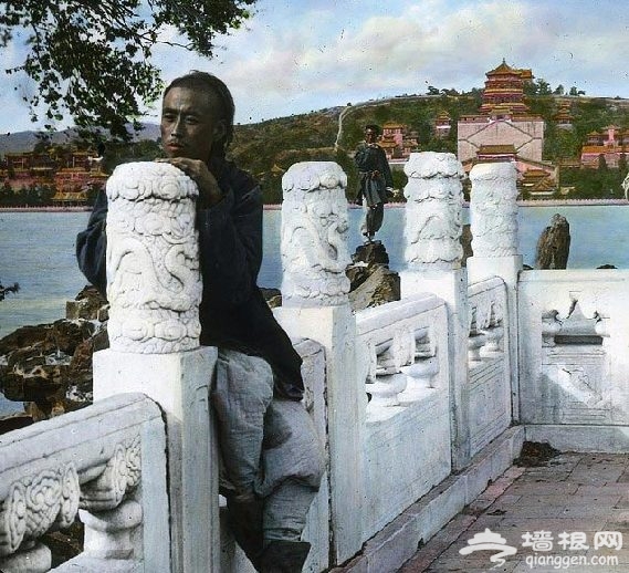 皇城旧影：清末民初北京街景上色照[墙根网]