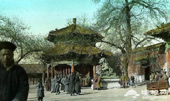 皇城旧影：清末民初北京街景上色照[墙根网]