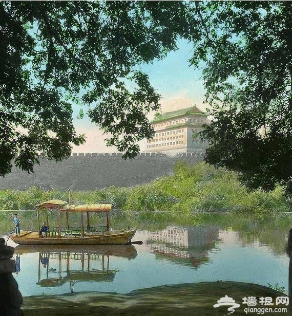 皇城旧影：清末民初北京街景上色照[墙根网]