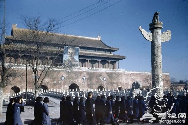 珍贵旧影：1947年古朴和谐的老北京[墙根网]