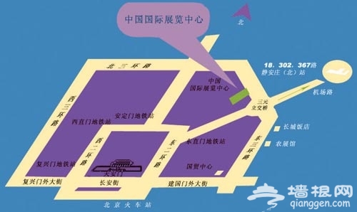 2012北京车展开展在即　车展交通全面解析[墙根网]