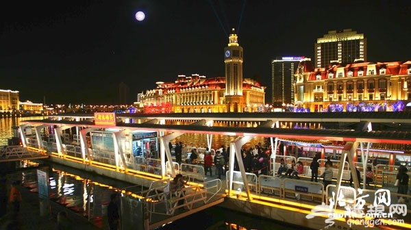 天津创建最佳夜景旅游城市[墙根网]