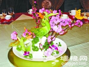 平谷桃花海大摆“桃花宴”