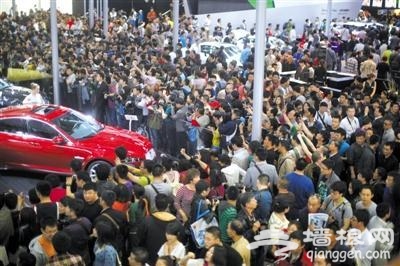 北京国际车展公众日 门票调整至50元[墙根网]