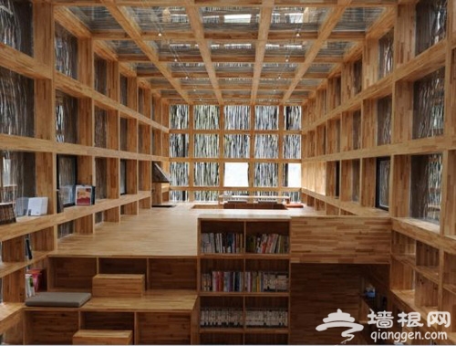 北京篱苑图书馆 舒适静谧的北京郊区图书馆[墙根网]