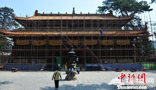 世界文化遗产河北承德普乐寺将重现历史风韵