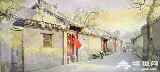 图画中才有的老北京[墙根网]