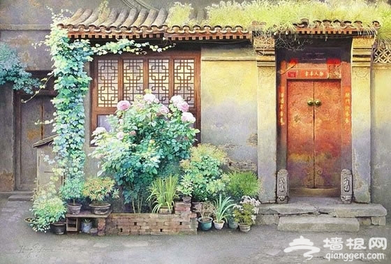 图画中才有的老北京[墙根网]