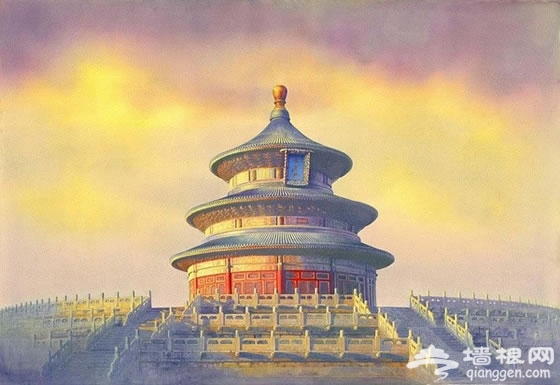 图画中才有的老北京[墙根网]
