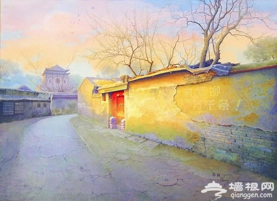 图画中才有的老北京[墙根网]