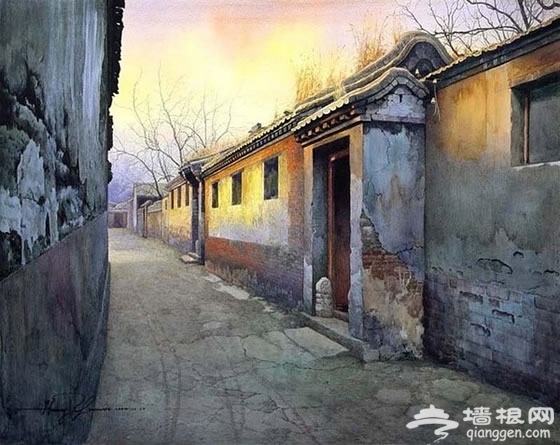 图画中才有的老北京[墙根网]