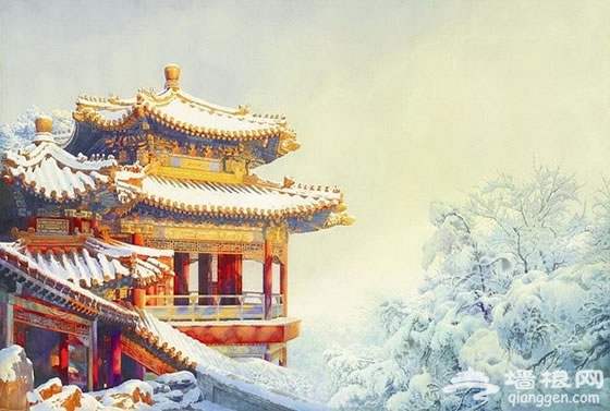 图画中才有的老北京[墙根网]