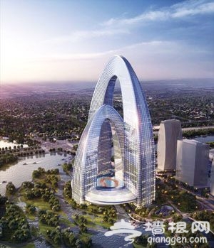 北京通州新地标“彩虹之门”正式获批 高340米